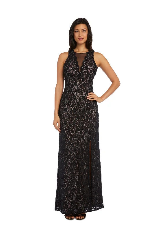 Chic And Edgy Nightway Long Glitter Formal Dress 21547