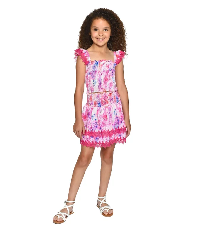 Women's Clothing Stores Peixoto Girls Mariel Skirt Set Cosmic Petals