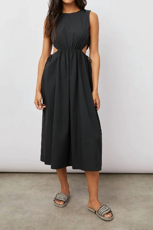Trendy Threads Yvette Dress In Black