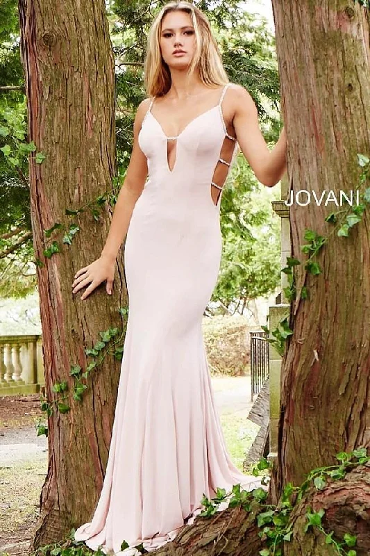 Comfort First Women's Fashion Jovani 57295 Long Sexy Formal Prom Dress