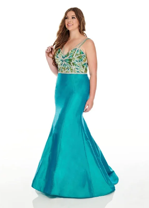 Limited Styles Rachel Allan Sexy Formal Long Plus Size Dress Prom
