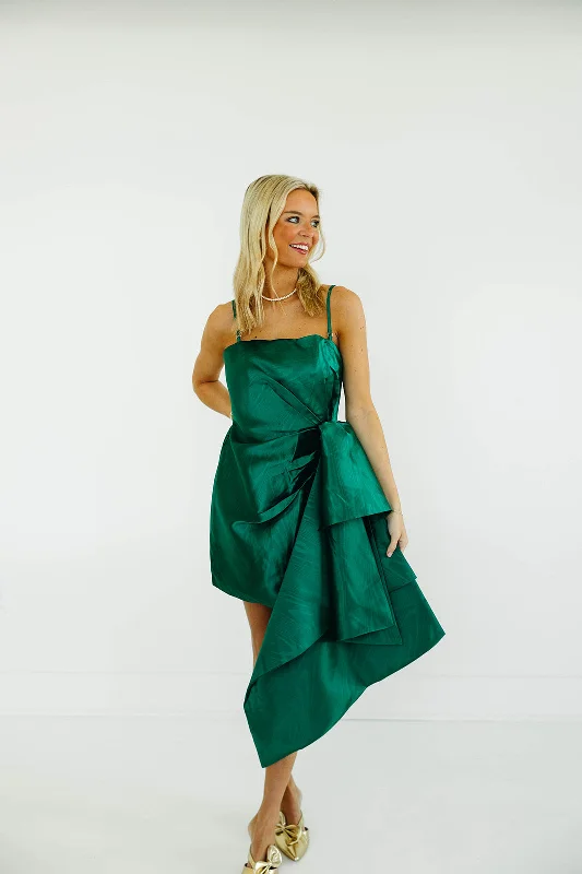 Effortless Style, Endless Impact Diana Mini Dress - Hunter Green