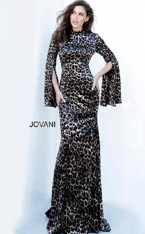 Trendy Street Style Attire Jovani 3995 Long Formal Dress
