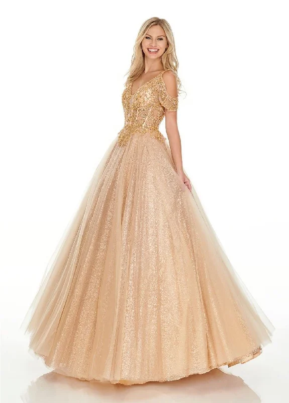 Exclusive Sale Rachel Allan Long Ball Gown Prom Dress