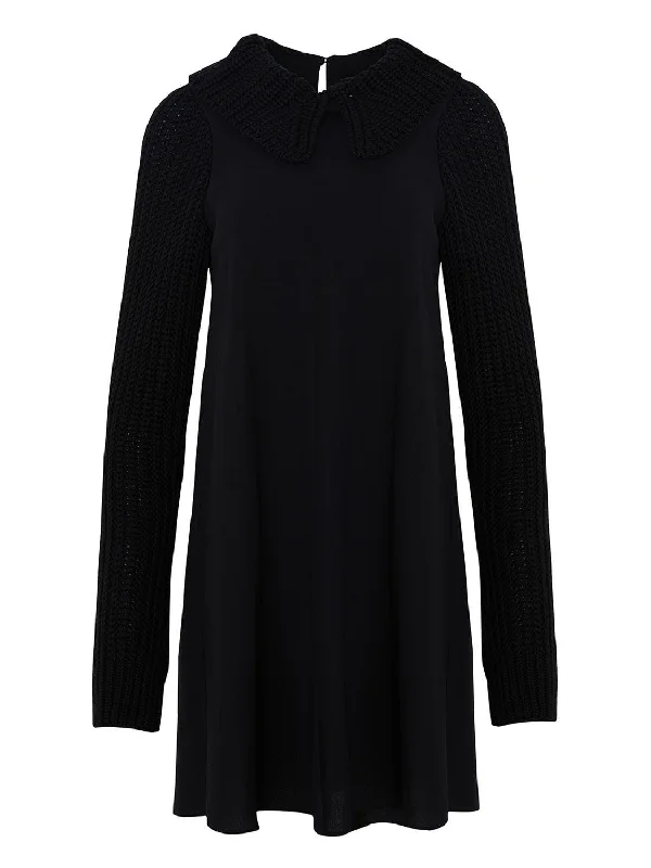 Women's Trendy Outfits Knit Details Dress