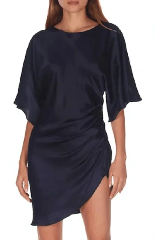 Hot Trends Erte Silk Dress In Imperial