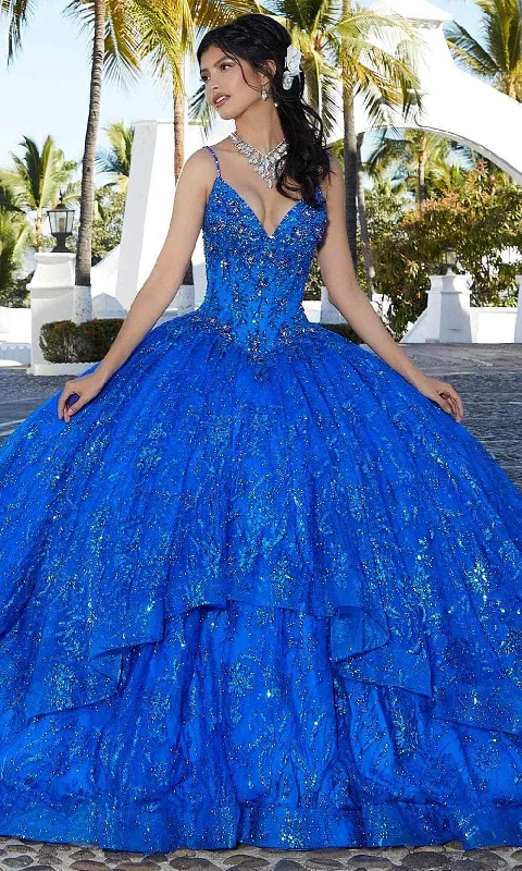 Online Clothing Boutiques Mori Lee 60163 - Crystal Beaded Quinceanera Ballgown