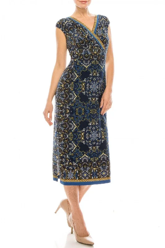 Trendy Women’s Apparel for All Seasons London Times Empire Waist Midi Dress Sale