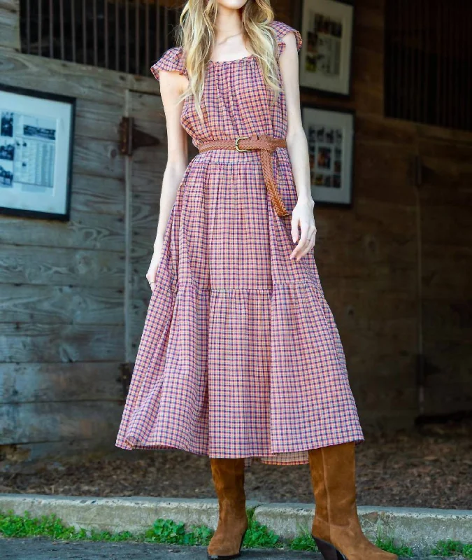 Flash Sale Event Milly Dress In Plaid