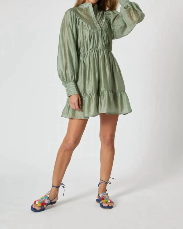 Stylish Savings The Marissa Dress In Sage