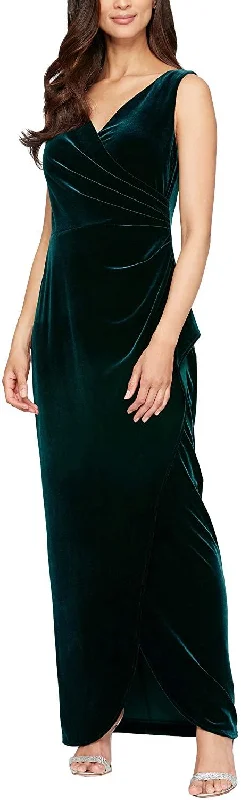 Season Sale Alex Evenings AE81918572 Long Sleeveless Formal Dress