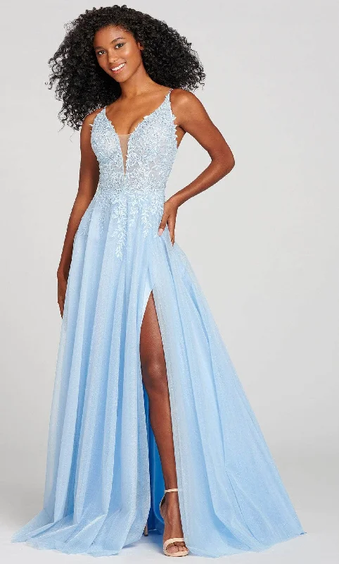 Massive Savings Ellie Wilde EW121059 - High Slit Formal Gown