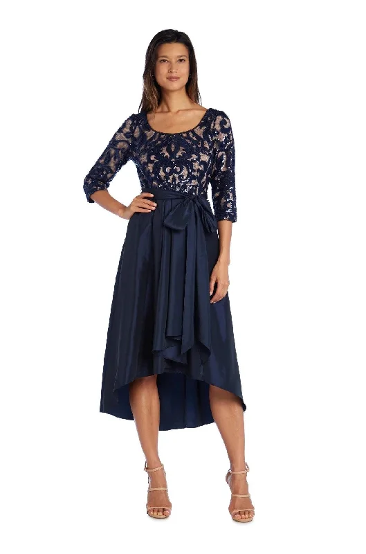 Romantic Chic Deals R&M Richards 5766 High Low Formal Dress Sale