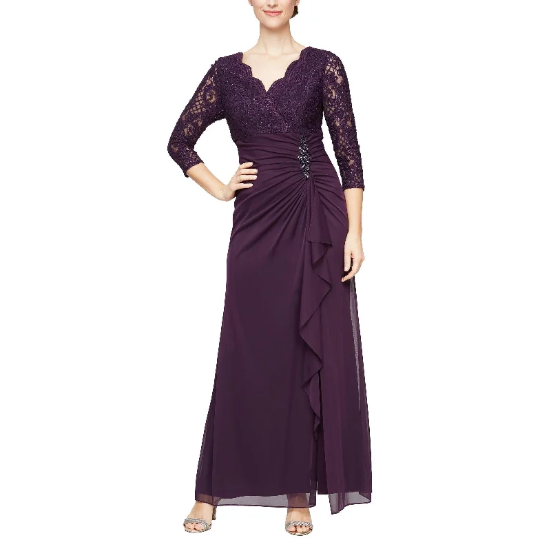 Get The Latest Trends Alex Evenings AE81122469 Long Mother of the Bride Dress