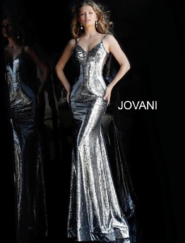 Trendy Street Style Jovani 61398 Long Prom Dress