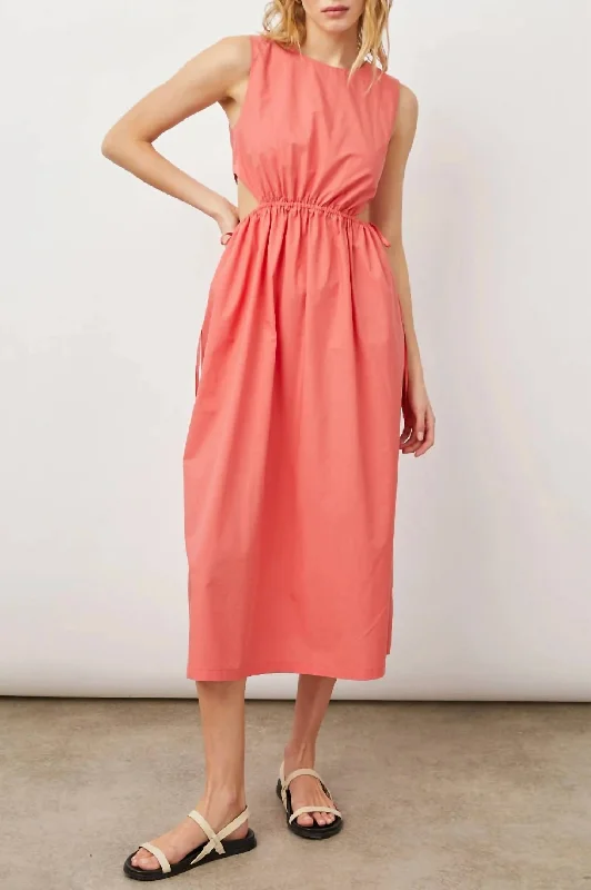 Stylish Dresses for Women Yvette Dress In Spiced Coral