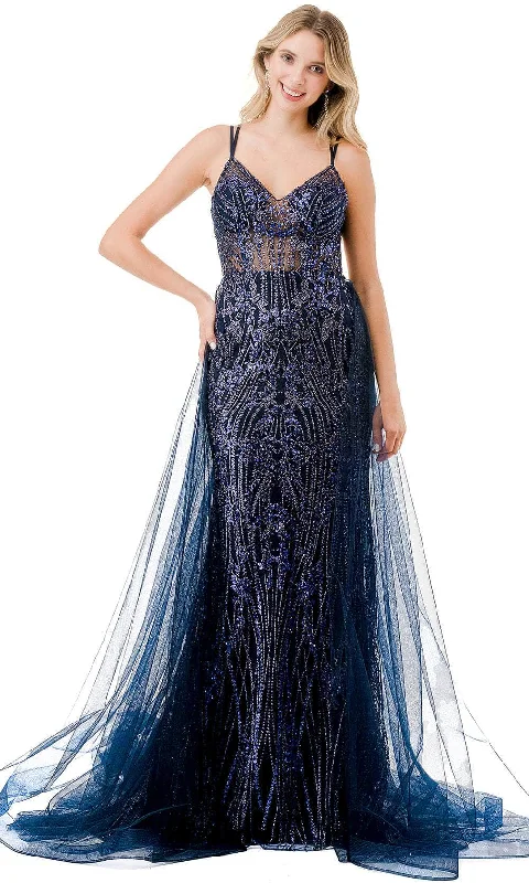 Hot Sale Aspeed Design L2910F - Strappy Detailed Back Sleeveless Prom Gown