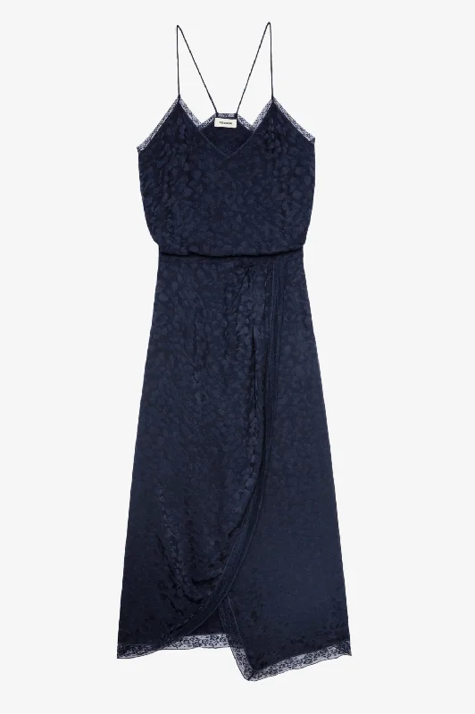 Women's Trendy Casual Clothes Women's Rixi Jac Leo Dress In Encre