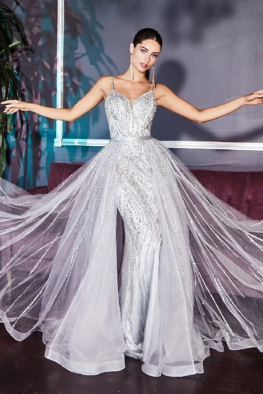 Vintage-Inspired Style Offers Cinderella Divine A5083 Long Formal Prom Dress