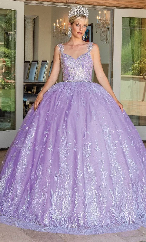 Chic Wardrobe Dancing Queen 1685 - Glitter Sweetheart Quinceanera Ballgown