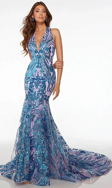 Exclusive Deals Online Alyce Paris 61630 - Open Back Sleeveless Prom Gown