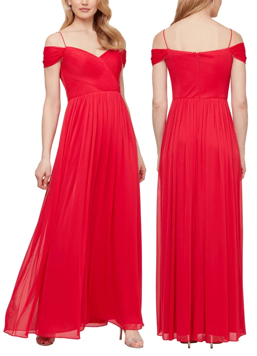 Seasonal Fashion Ignite Evenings Long Red Formal Dress Sale 7132139