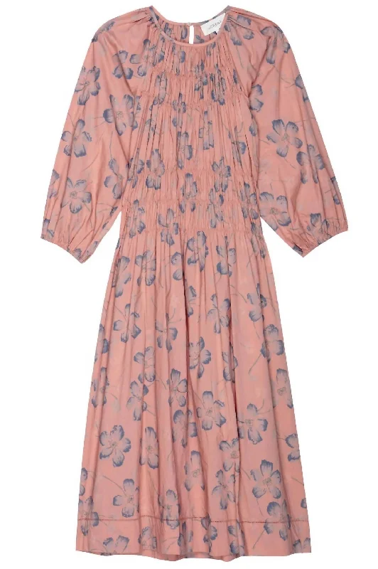Style Upgrade The Cobblestone Dress In Vintage Petal Print