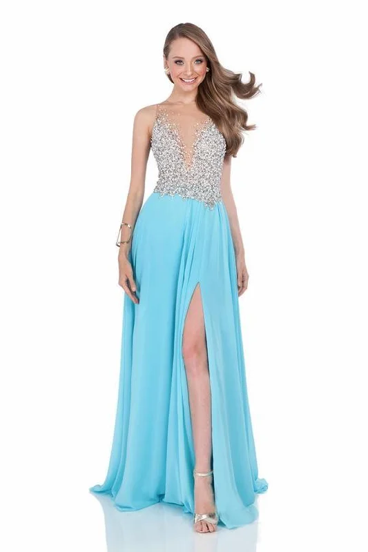 Online Boutiques Best Terani Couture 1612P0502A Long Prom Dress
