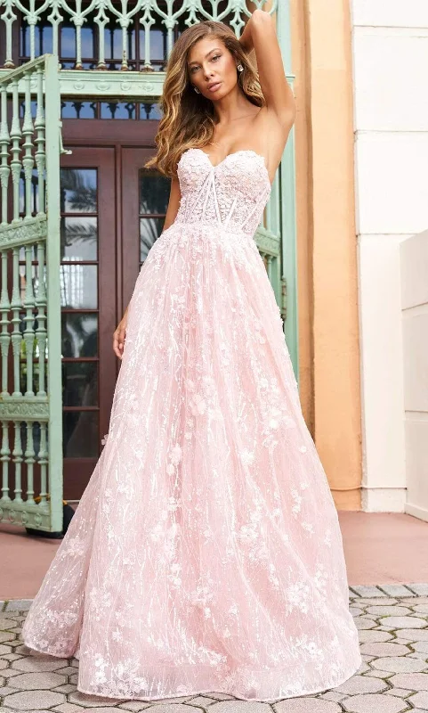 Vibrant Style Promotions Sherri Hill - 54305 Floral Sweetheart Ballgown