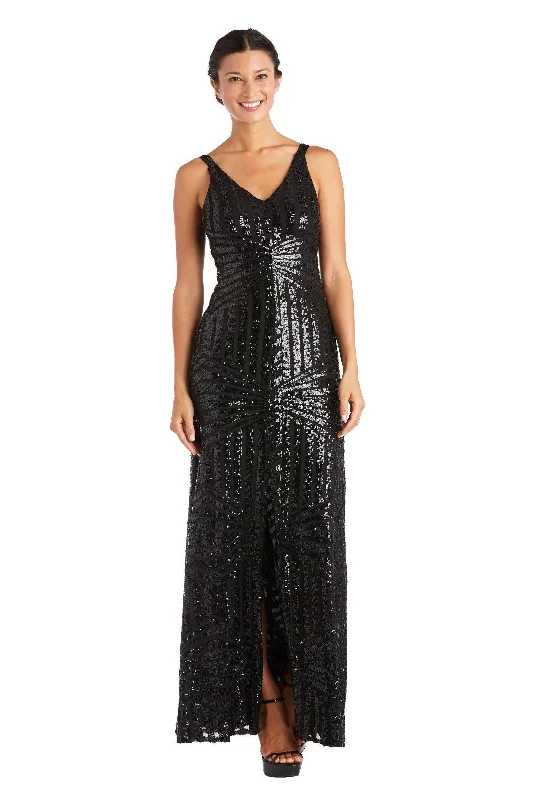 The Latest Fashion Trends Nightway Long Glitter Formal Dress 21738