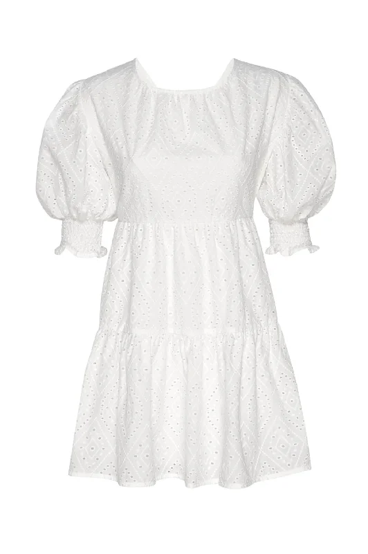 Women's Clothing Sale Online Women's Fraser Dress In White Eyelet