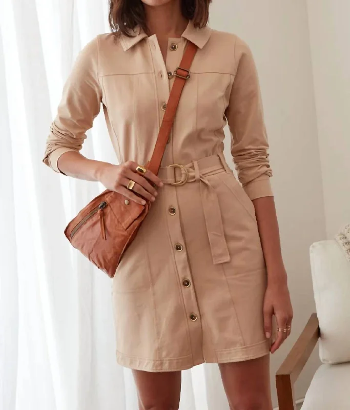 Crazy Discounts, Hurry Up Dani Dress In Macchiato