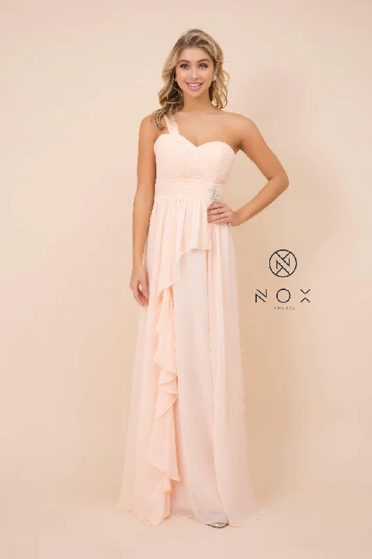 Athleisure Wear Formal Long Bridesmaid Dress