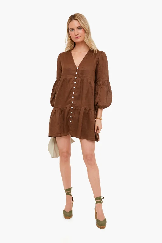 New Season Fashion Preview Sale Chocolate Dija Mini Dress