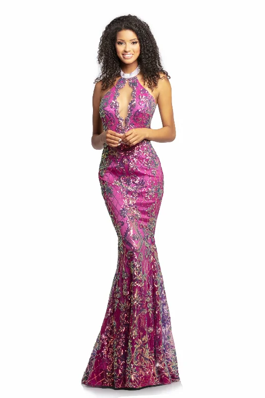 Affordable Women’s Clothing Sale Online Johnathan Kayne 2093 Size 6, 12, 14  Sequin Mermaid Prom Dress Pageant Gown