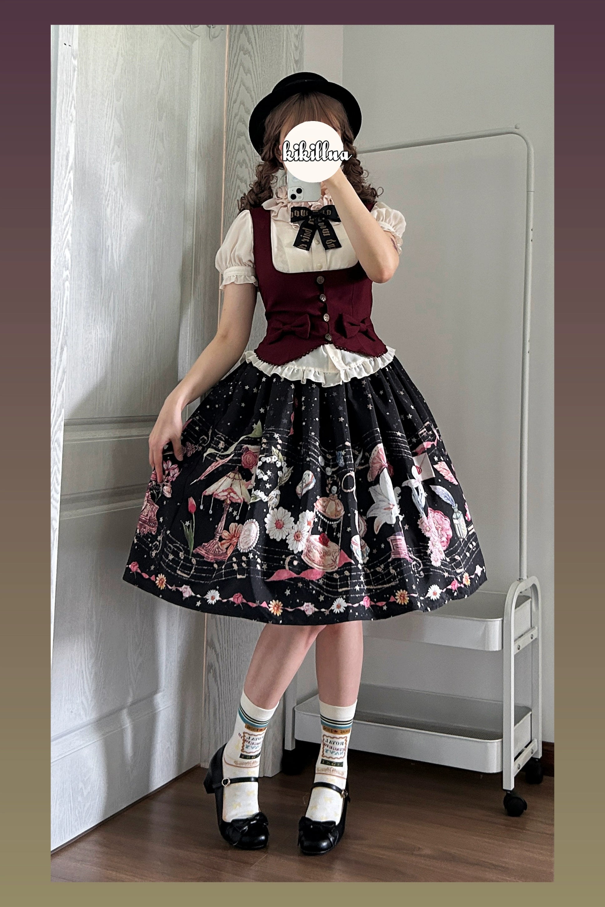 Fresh Fashion Discounts Yukines Box~Suyu Flower Sea~Elegant Lolita Dresses Floral Print JSK SK