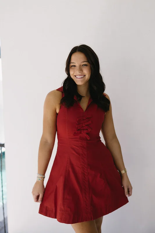 Best Deals Of The Season Etsie Mini Dress - Rust