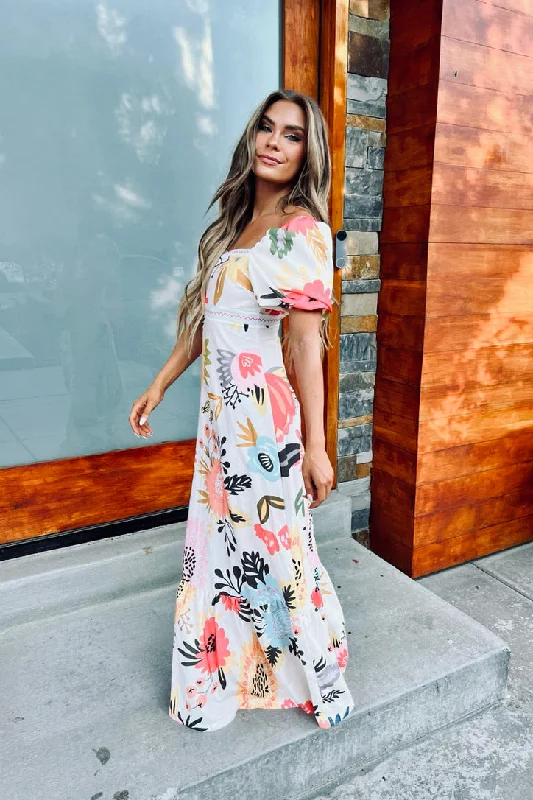 Get The Latest Trends Paradise Cove Floral Maxi Dress