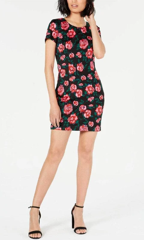 Edgy Fashion Deals Betsey Johnson FQ06K35 - Jewel Floral Cocktail Dress