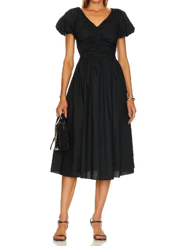 New Arrival Discount Cecile Dress In Noir