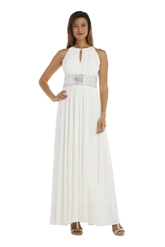 Additional Time-Limited Offers R&M Richards 5078 Long Sleeveless Maxi Dress