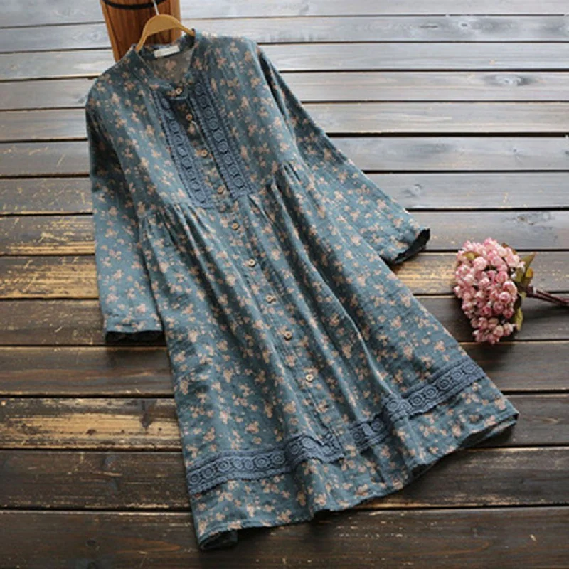 Sale On Sale Floral Lace Paneled Dress