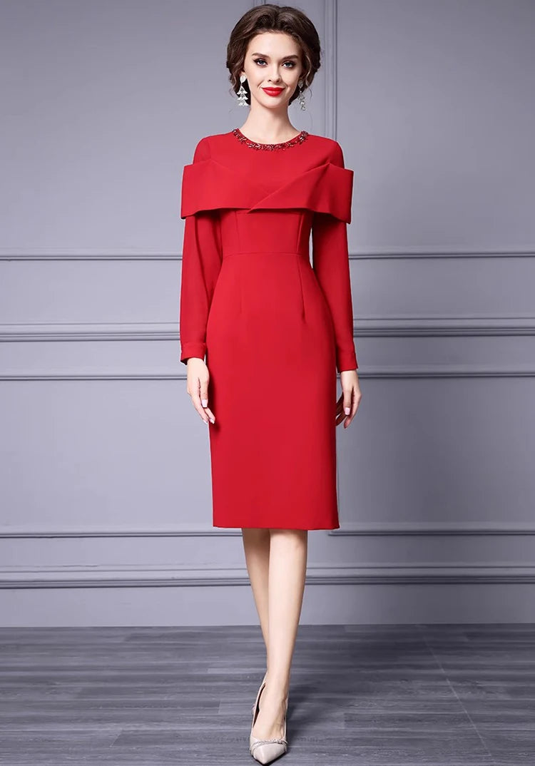 Women's High-Fashion Garments DRESS STYLE  - SY1354