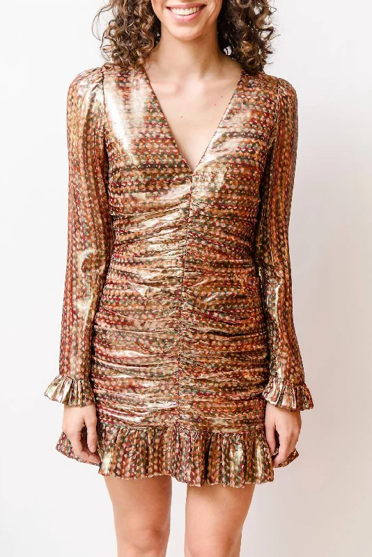 Affordable Women's Outfit Palmer Dress In Metallic