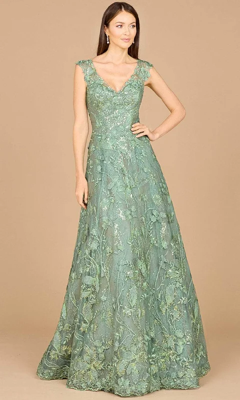 Style Revolution Lara Dresses 29017 - Floral Pattern Evening Gown