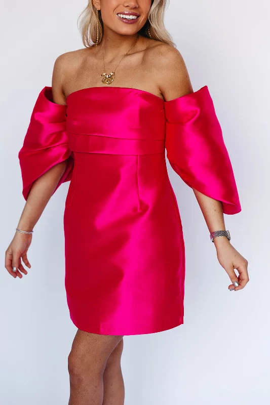 Woman Clothing Topanga Mini Dress - Hot Pink