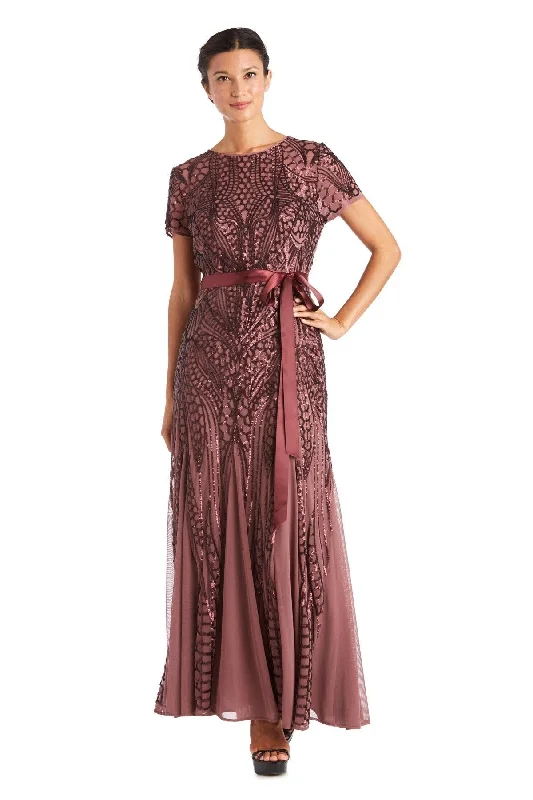 Trendy Styles R&M Richards 7285 Long Mother Of The Bride Dress Sale