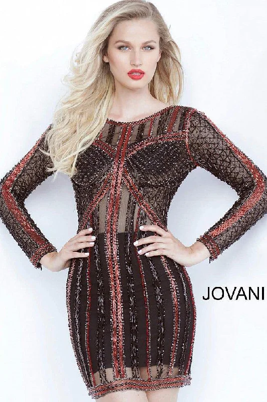 Chic Women’s Clothing for Date Nights Jovani 68478 Short Dress