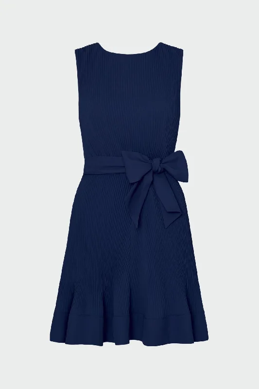 Trendy Women’s Apparel for All Seasons Carreen Pleated Mini Dress