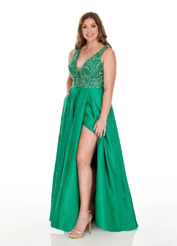 Special Occasion Wear Rachel Allan Sexy Prom Long Dress Plus Size